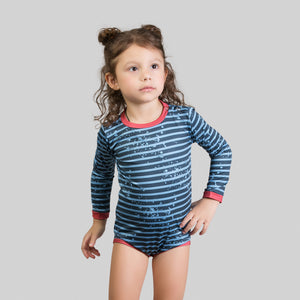 Image 12: Uv Line Baby-Bademode Macaquinho Baby Listras Upf50+