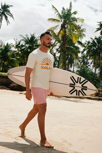 Image 05: Uv Line Fitness-Top T-Shirt Solar Off White Upf50+