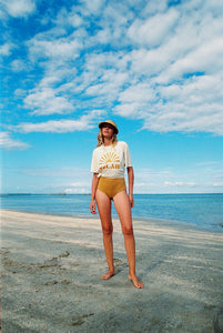 Image 09: Uv Line Fitness-Top T-Shirt Solar Off White Upf50+